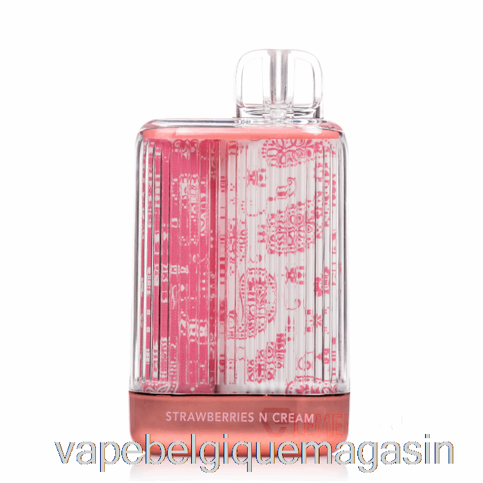 Vape Shop Bruxelles Brouillard X Clarté 7000 Fraises Jetables N Crème